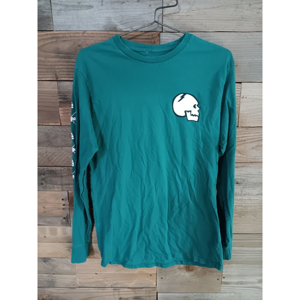 Slayed Long Sleeve T-Shirt Sz. M Skull Graphic 100% Cotton